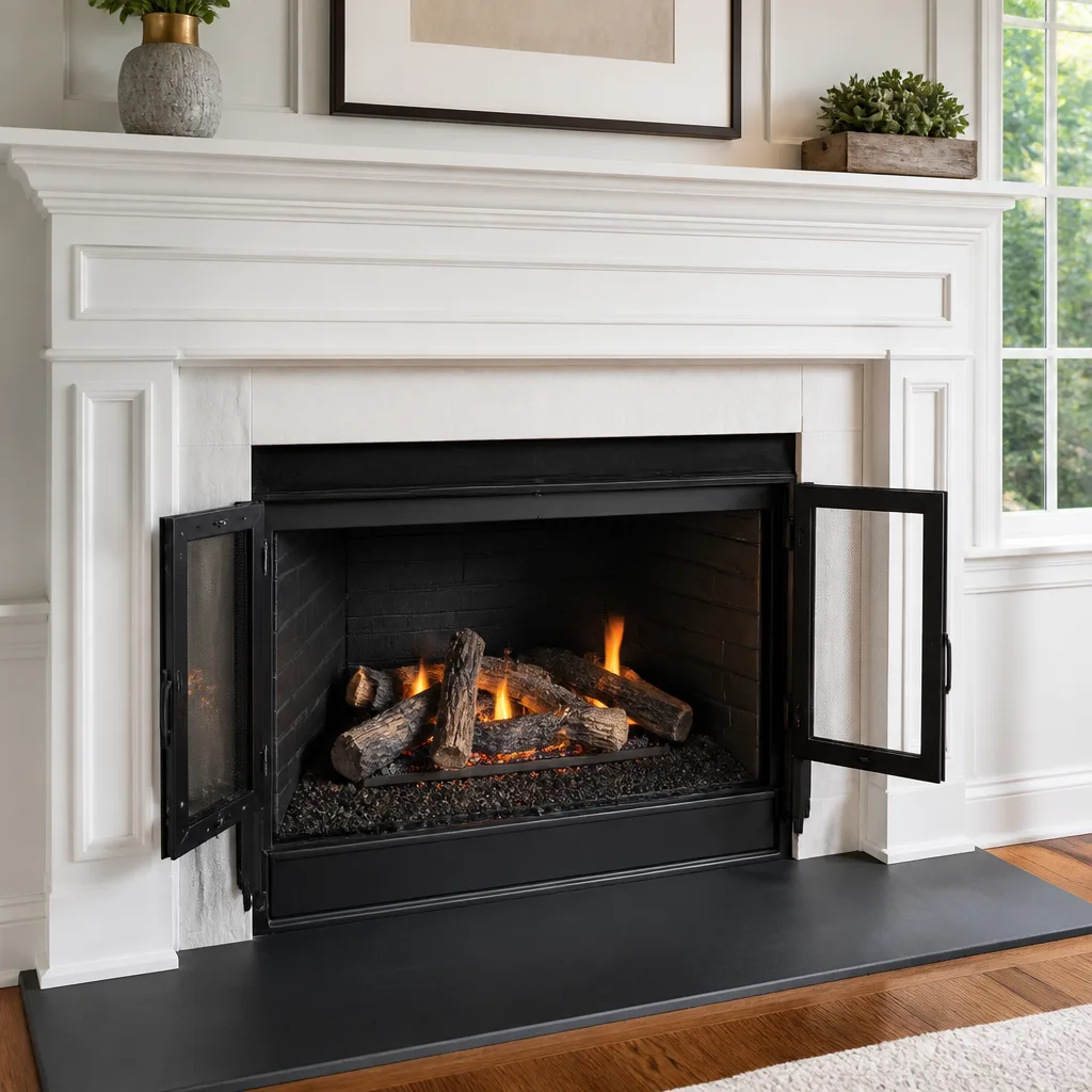 Gas fireplace service